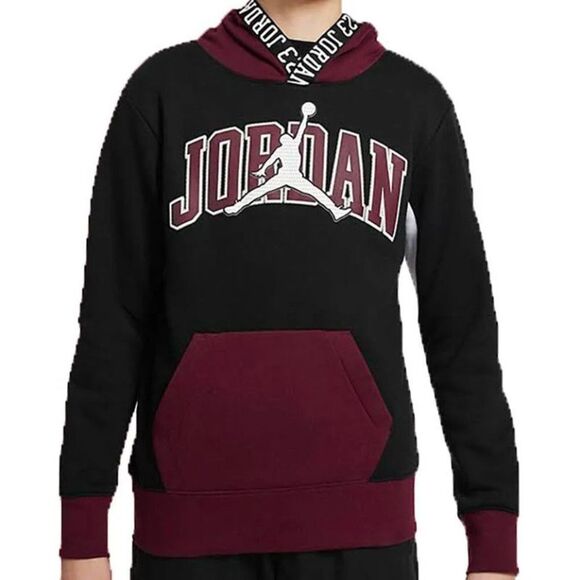 Air Jordan Jumpman Big Boys Logo Print Pullover Hoodie Size XL - Picture 1 of 9